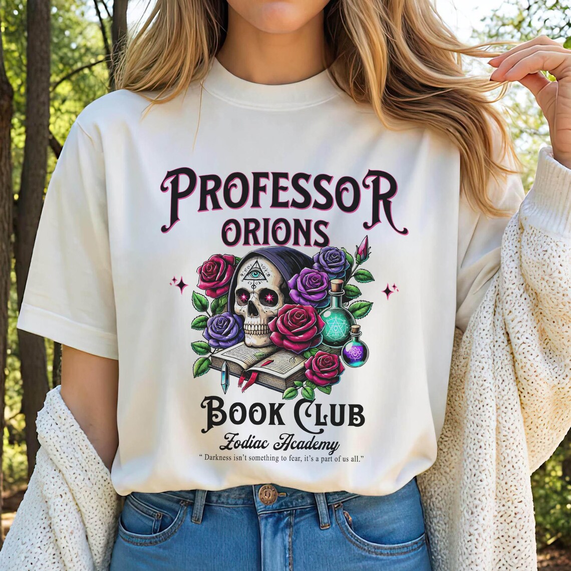Professor Orions Book Club Zodiac Academy Merch Shirt, Gift for Book Lover, Fantasy Reader, Bookworm Merch, Gift for Her