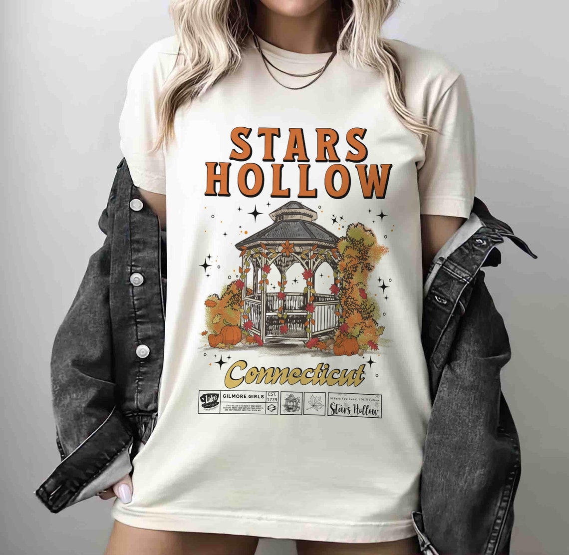 Stars Hollow Shirt, Gilmore Girls Shirt, Stars Hollow Connecticut, Gilmore Girls Merch, Lukes Diner Shirt