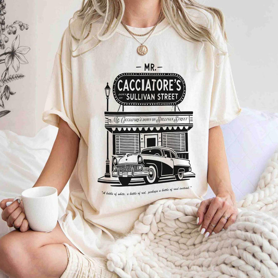 Mr. Cacciatore's on Sullivan Street, Billy Joel Shirt, Subtle Merch, Movin' Out, Billy Joel Merch, Long Island Shirt, Vienna