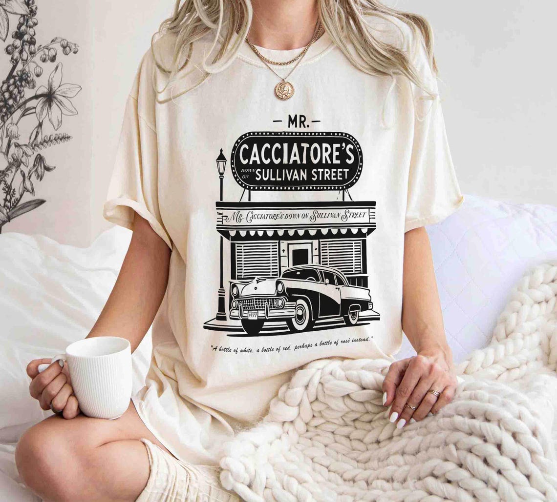 Mr. Cacciatore's on Sullivan Street, Billy Joel Shirt, Subtle Merch, Movin' Out, Billy Joel Merch, Long Island Shirt, Vienna