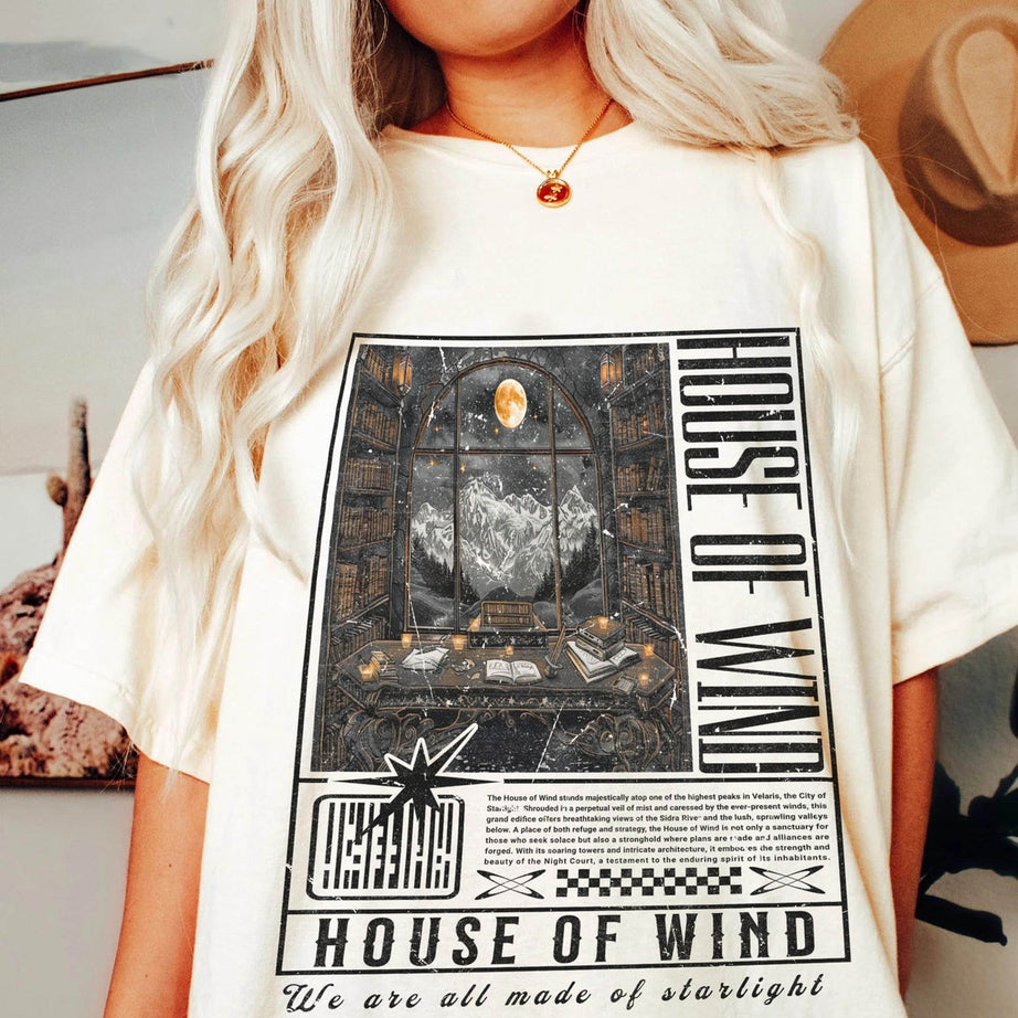 House of Wind Book Club Comfort Colors Shirt, ACOTAR Shirt, Sarah J. Maas