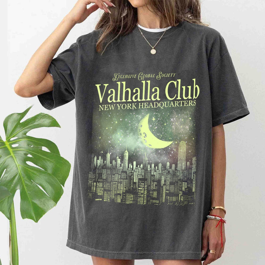 Valhalla Club Comfort Colors Shirt, Kings of Sin Series by Ana Huang Merch, Twisted Series Shirt, Romance Book Merch, Bookish