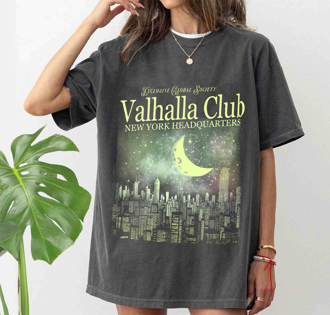 Valhalla Club Comfort Colors Shirt, Kings of Sin Series by Ana Huang Merch, Twisted Series Shirt, Romance Book Merch, Bookish