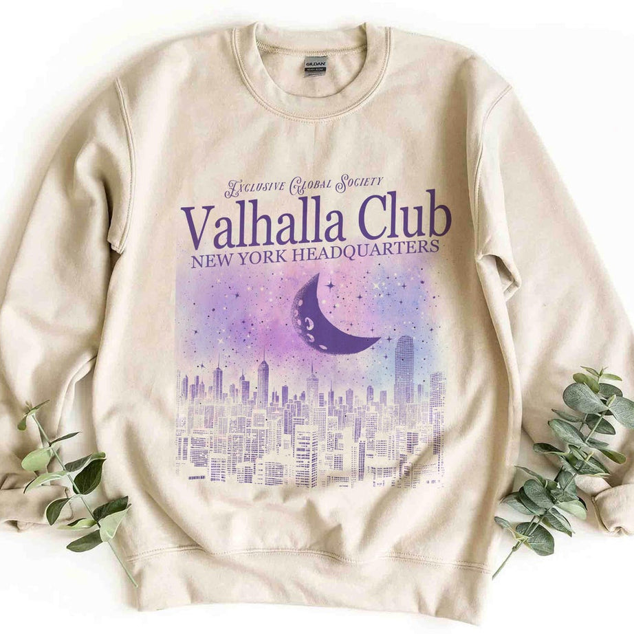 Valhalla Club Sweatshirt, Kings of Sin Series by Ana Huang Merch, Twisted Series Shirt, Romance Book Merch, Bookish Shirt