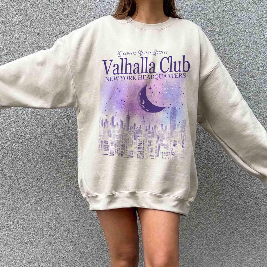 Valhalla Club Sweatshirt, Kings of Sin Series by Ana Huang Merch, Twisted Series Shirt, Romance Book Merch, Bookish Shirt