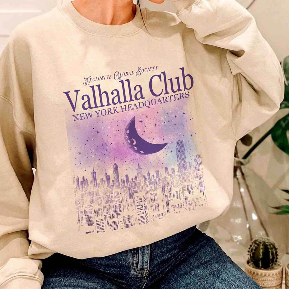 Valhalla Club Sweatshirt, Kings of Sin Series by Ana Huang Merch, Twisted Series Shirt, Romance Book Merch, Bookish Shirt