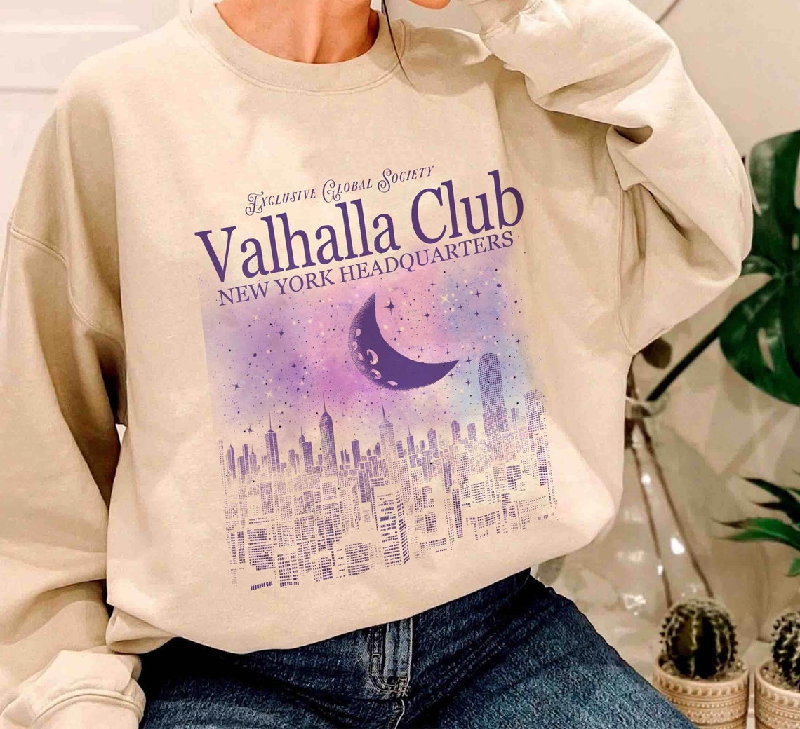 Valhalla Club Sweatshirt, Kings of Sin Series by Ana Huang Merch, Twisted Series Shirt, Romance Book Merch, Bookish Shirt