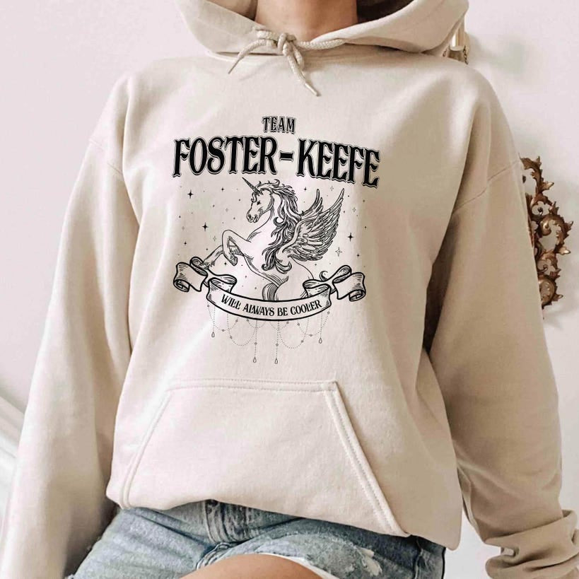 Team Foster-keefe Hoodie, Foxfire Academy Hoodie, Lost Cities Keeper Sweatshirt, Keeper of the Lost Cities Symbols, Kotlc Shirt