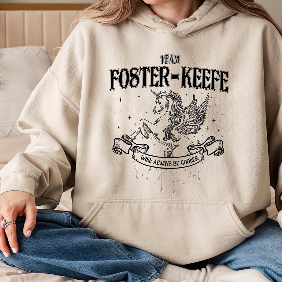 Team Foster-keefe Hoodie, Foxfire Academy Hoodie, Lost Cities Keeper Sweatshirt, Keeper of the Lost Cities Symbols, Kotlc Shirt