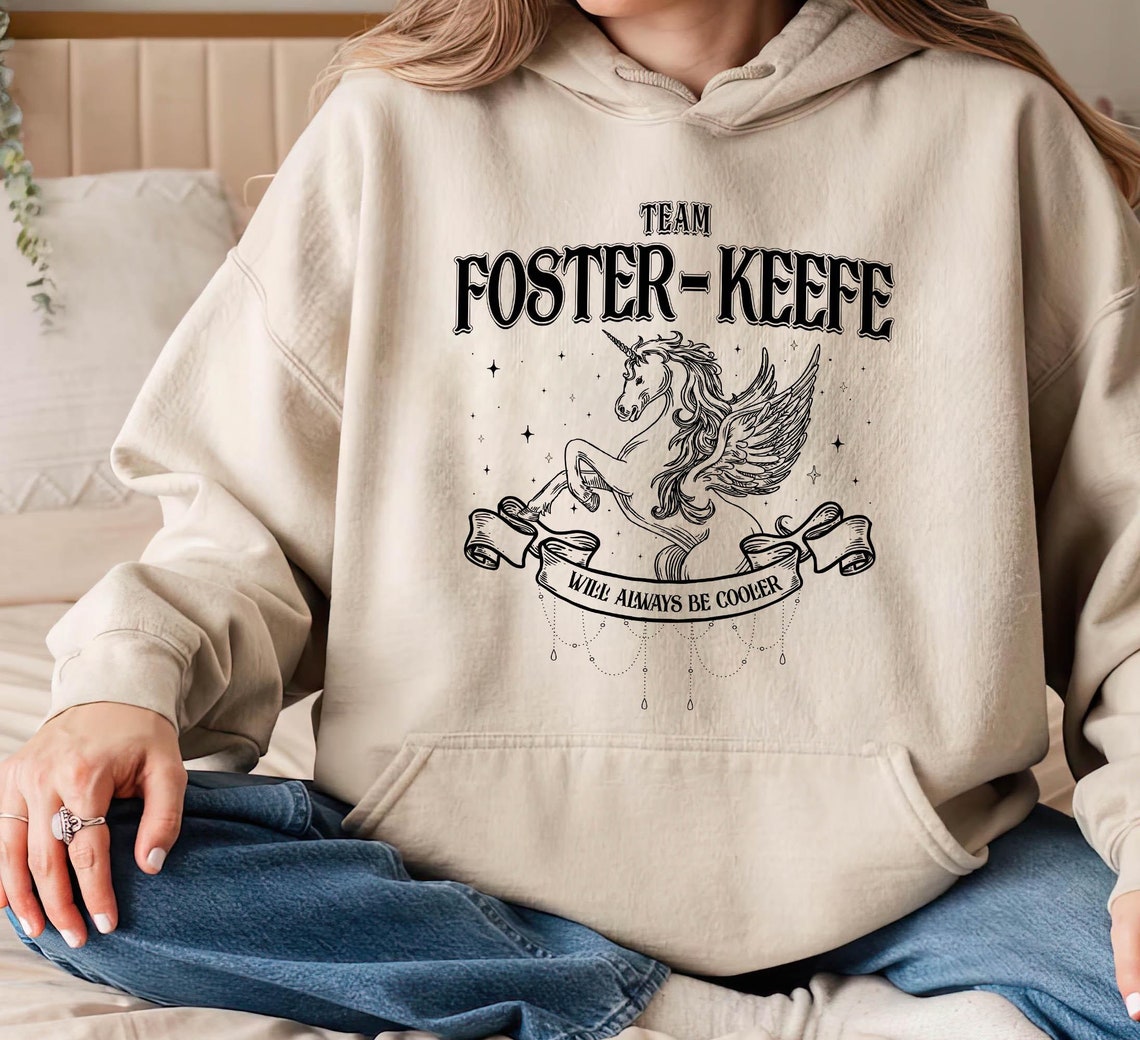 Team Foster-keefe Hoodie, Foxfire Academy Hoodie, Lost Cities Keeper Sweatshirt, Keeper of the Lost Cities Symbols, Kotlc Shirt