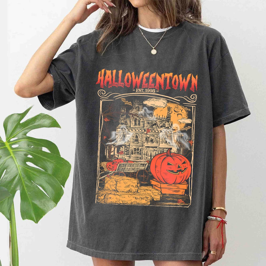 Halloweentown Est 1998 Comfort Colors Shirt, Halloweentown University, Halloweentown Shirt, Fall Shirt, Halloween Shirt