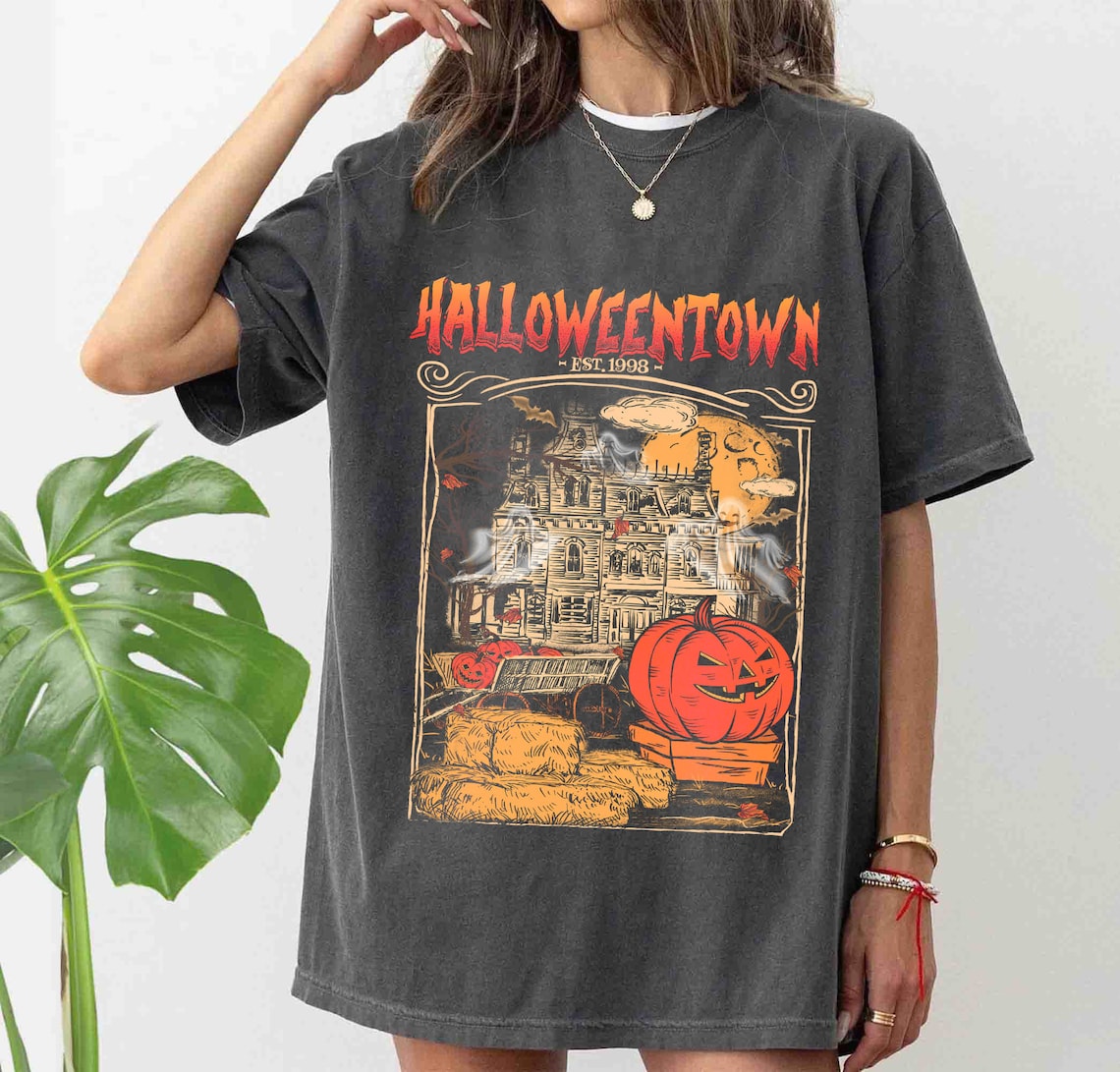 Halloweentown Est 1998 Comfort Colors Shirt, Halloweentown University, Halloweentown Shirt, Fall Shirt, Halloween Shirt