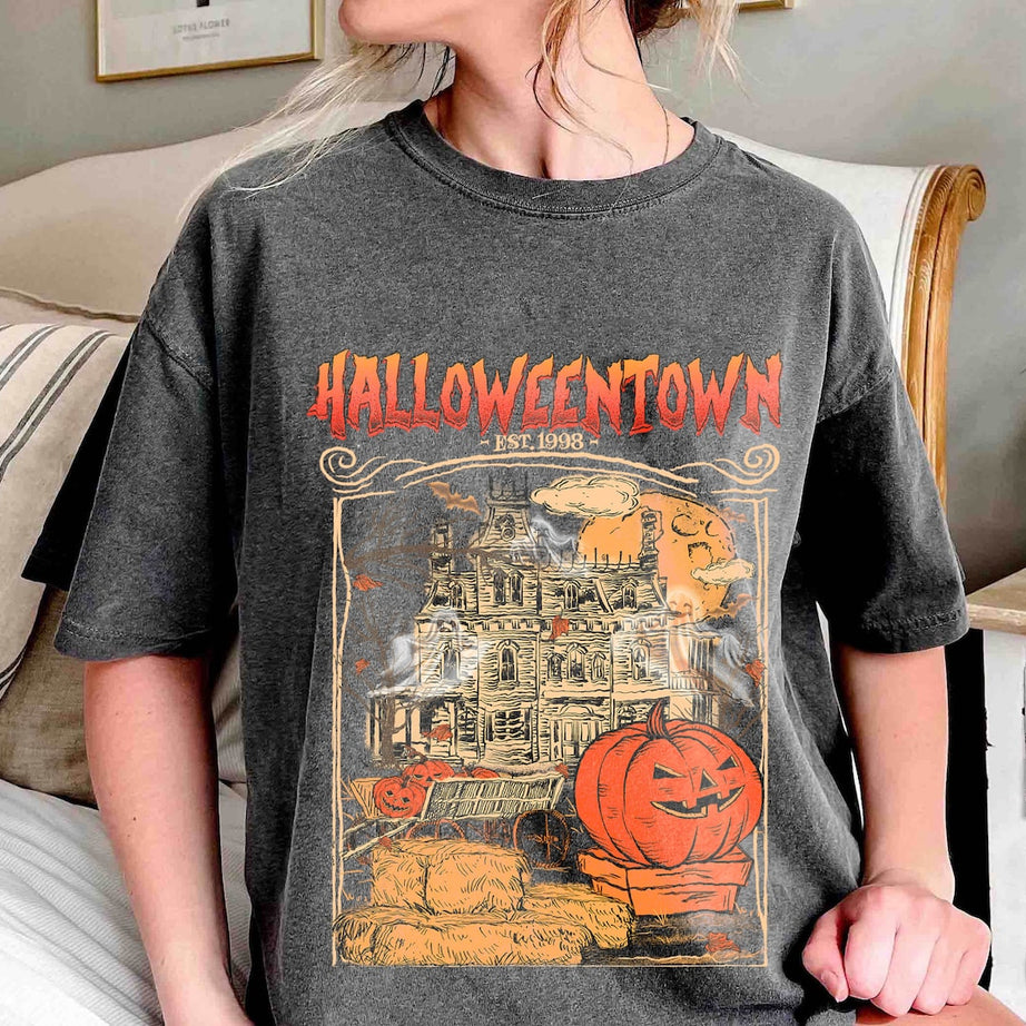 Halloweentown Est 1998 Comfort Colors Shirt, Halloweentown University, Halloweentown Shirt, Fall Shirt, Halloween Shirt