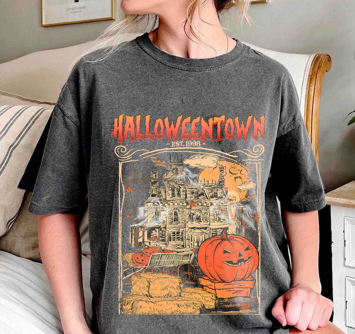 Halloweentown Est 1998 Comfort Colors Shirt, Halloweentown University, Halloweentown Shirt, Fall Shirt, Halloween Shirt