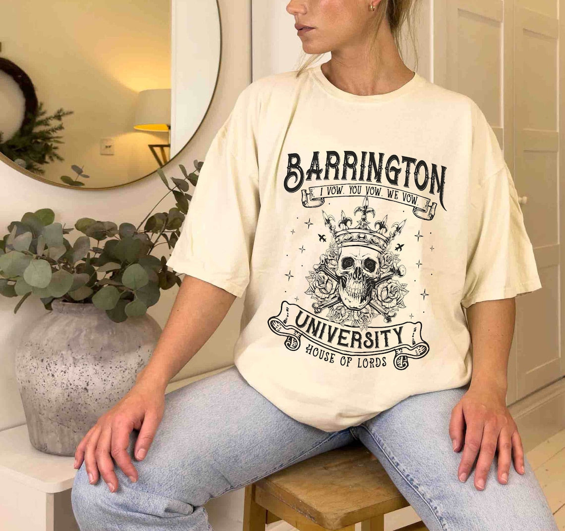 Barrington University the Ritual Comfort , Smut Shirt, Dark Romance Reader Shirt, Fantasy Reader Shirt, Ryat Archer Shirt, Book Lover Gift