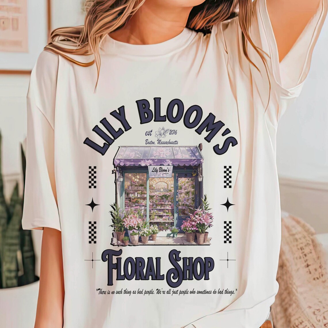Lily Blooms Floral Shop Shirt, It Ends With Us Shirt, Colleen Hoover Shirt, Lily Bloom, Booktok, It Starts With Us, Bookish Shirt