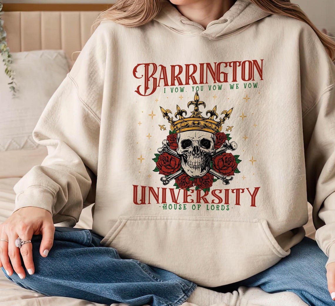 Barrington University, the Ritual Hoodie, Smut Hoodie, Dark Romance Reader Shirt, Fantasy Reader Shirt, Ryat Archer Shirt