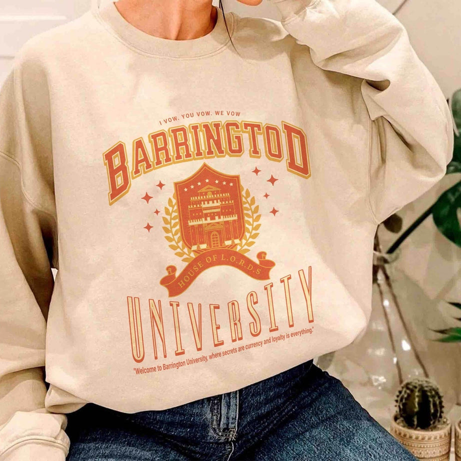 Barrington University the Ritual Sweatshirt, Dark Romance Shirt, Shantel Tessier Shirt, Bookish Shirt