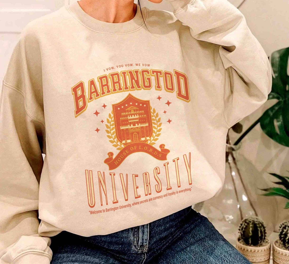 Barrington University the Ritual Sweatshirt, Dark Romance Shirt, Shantel Tessier Shirt, Bookish Shirt