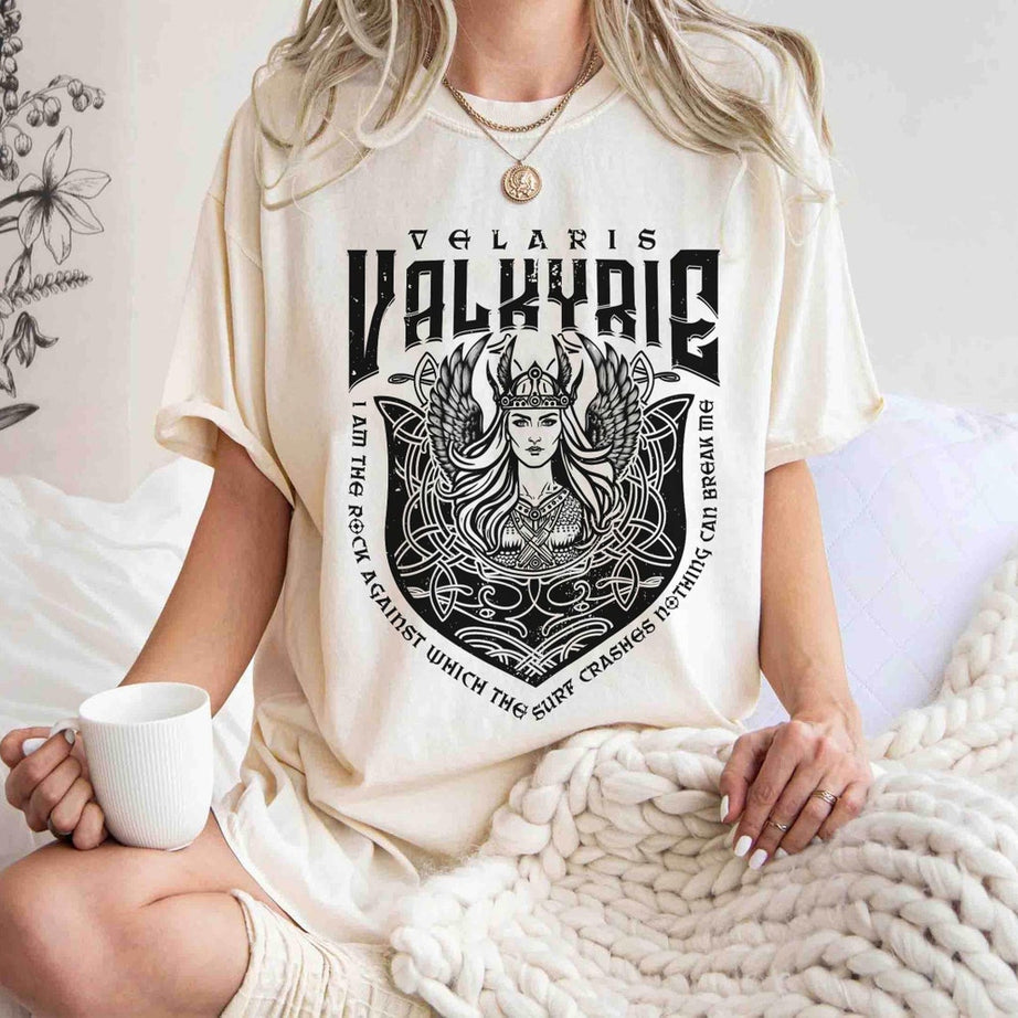 Acotar Shirt, Valkyrie ACOSF Shirt, Nesta Archeron Gwyn Emerie Cassian Azriel Illyrian Training Camp Velaris TOG Sarah J Maas