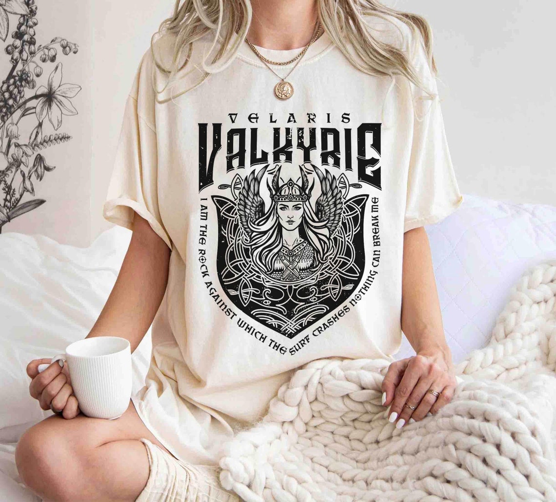 Acotar Shirt, Valkyrie ACOSF Shirt, Nesta Archeron Gwyn Emerie Cassian Azriel Illyrian Training Camp Velaris TOG Sarah J Maas