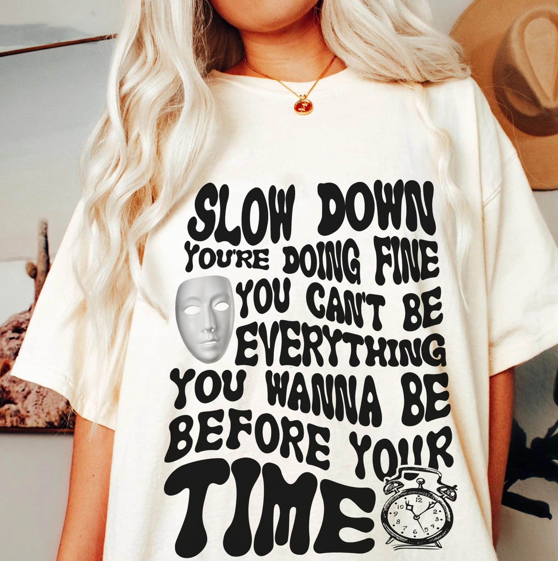 Vienna Comfort Colors Shirt,billy Joel Vienna, Mental Health Matters, Positive Thoughts, Personal Growth, Slow Down You're Doing Fine