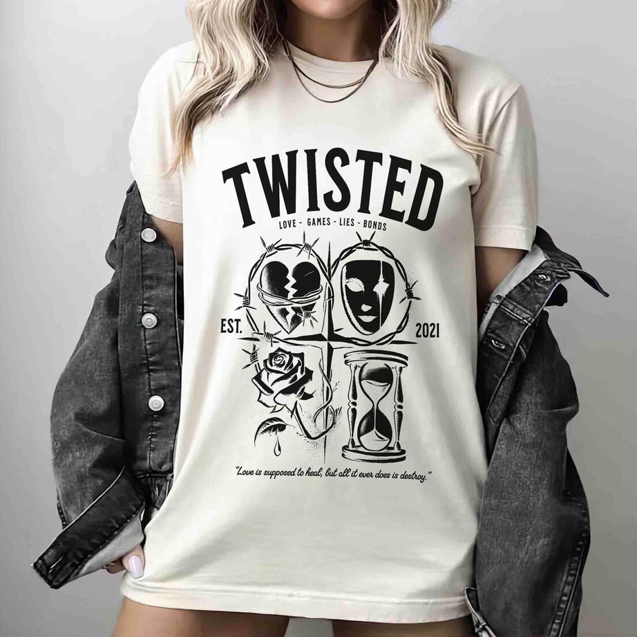 Twisted Series Shirt, Booktok Shirt, Romance Book Shirt, Book Lover Gift