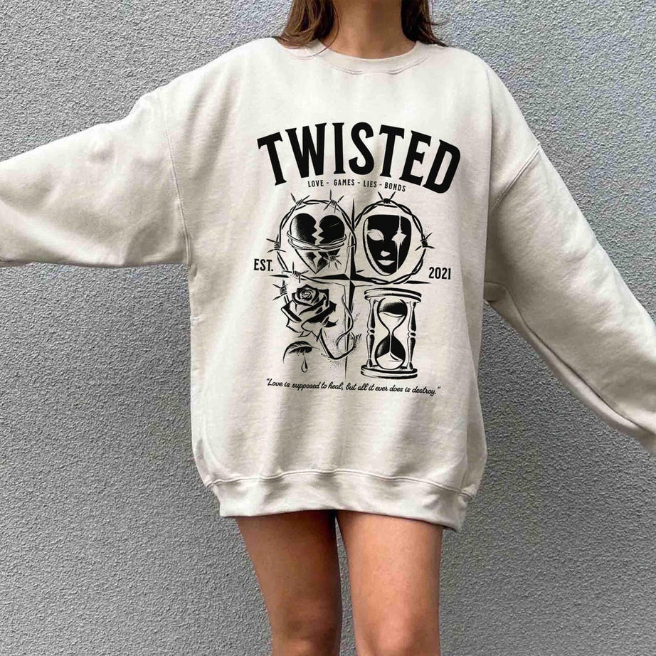 Twisted Series Sweatshirt, Booktok Shirt, Romance Book Shirt, Book Lover Gift