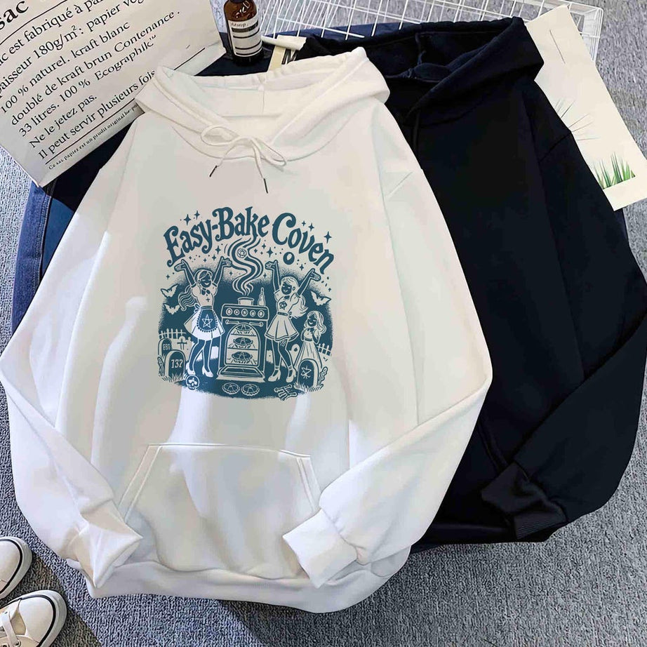 Easy Bake Coven 90s Hoodie Horror Movie , Retro Halloween Shirt, Halloween Gifts, Halloween Shirt, Witchy Vibes