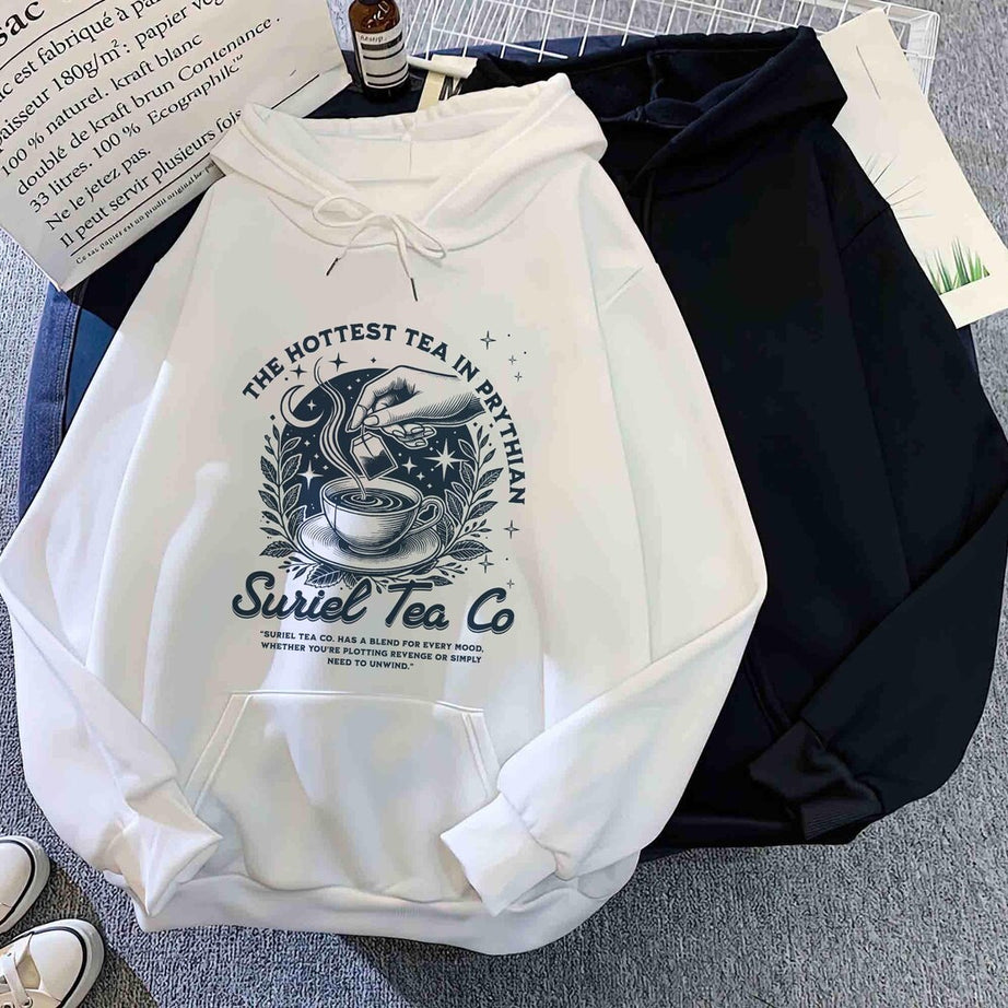 Suriel Tea Co Hoodie, A Court of Thorns and Roses Shirt, Retro Bookish Tshirt, Sarah J Maas Shirt, Acotar Tshirt