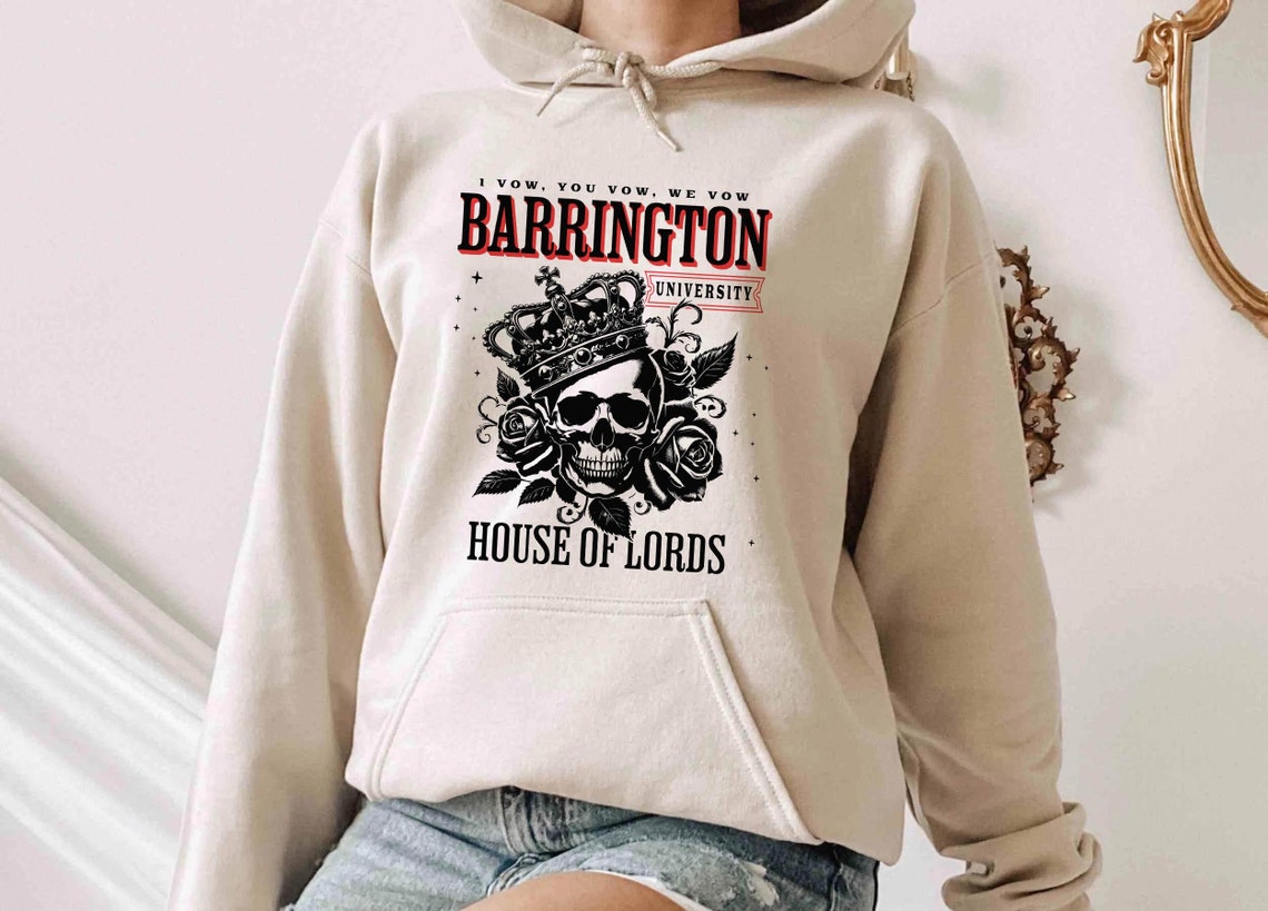 Barrington University Hoodie, the Ritual Shirt, Dark Romance Sweater, Smut Reader Shirt, Spicy Romance, Ryat Archer