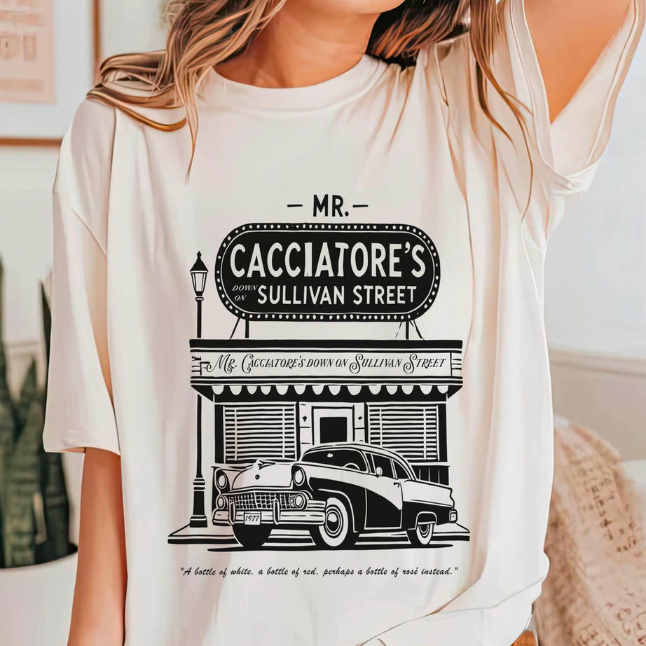 Mr. Cacciatore's on Sullivan Street, Billy Joel Shirt, Subtle Merch, Movin' Out, Billy Joel Merch, Long Island Shirt, Vienna