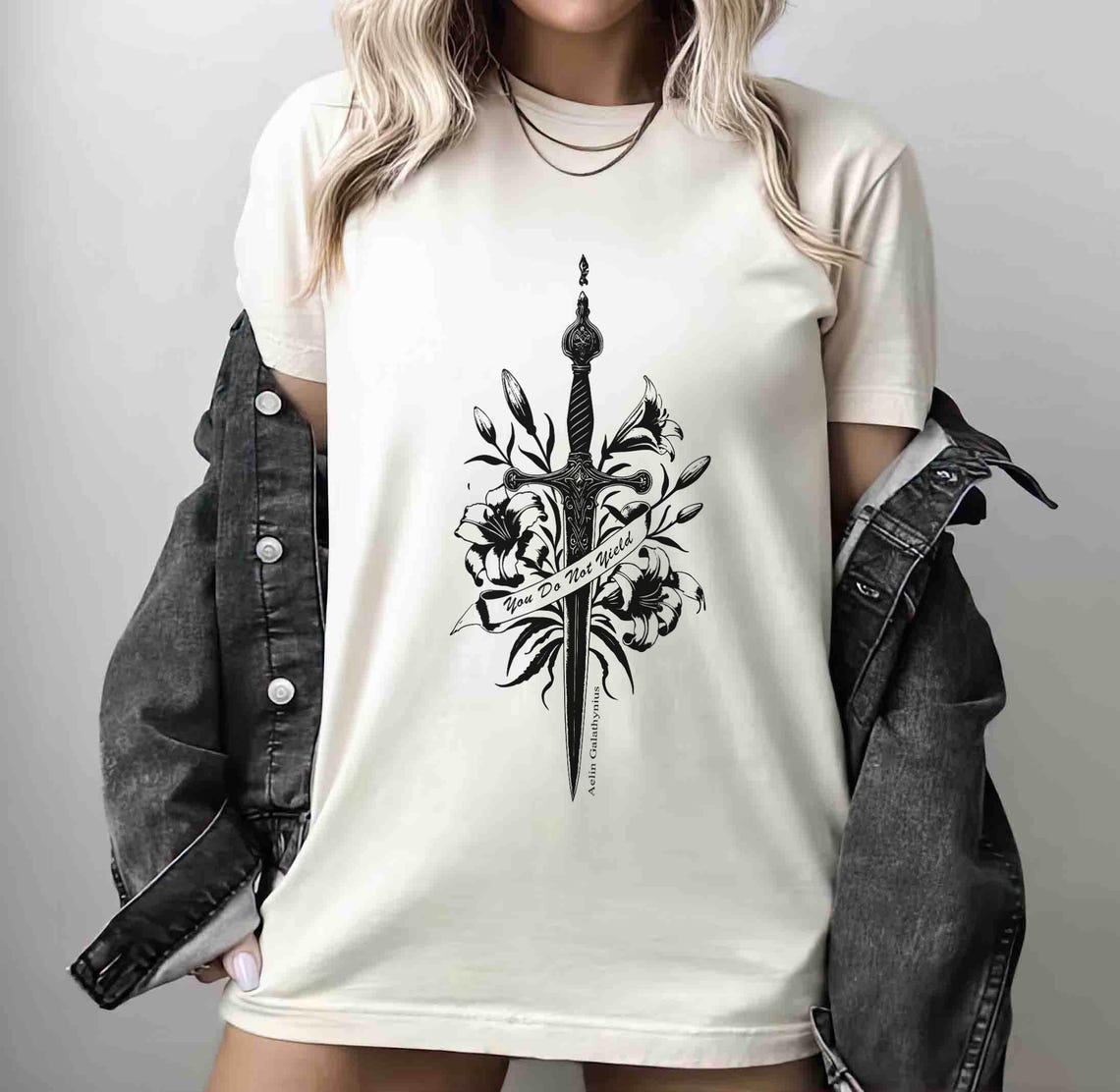 You Do Not Yield TOG Shirt, Bookish Gift for Womenm Booktok Shirt, Fantasy Reading Gift, Book Lover