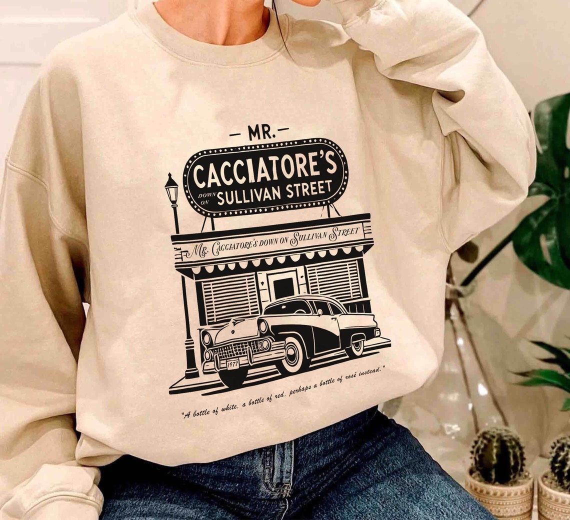 Mr. Cacciatore's on Sullivan Street, Billy Joel Sweatshirt, Subtle Merch, Movin' Out, Billy Joel Merch, Long Island Shirt, Vienna