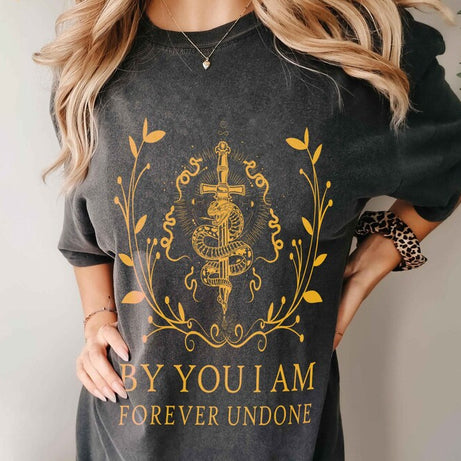 The Cruel Prince Quote Comfort Color shirt, Black Elfhame Shirt, Holly Black Shirt