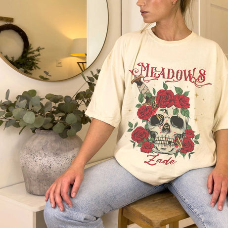 Zade Meadows Comfort Color shirt, Haunting Adeline Merch, Bookish Merch, Hunting Adeline, Booktok Shirt, Bookish Shirt,Dark Romance Gift
