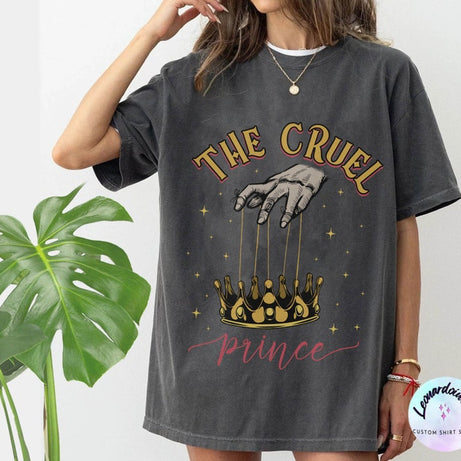The Cruel Prince Comfort color shirt, The Folk of the Air shirt, Cardan Greenbriar Shirt, Jude and Cardan Shirt, Bookish Gift