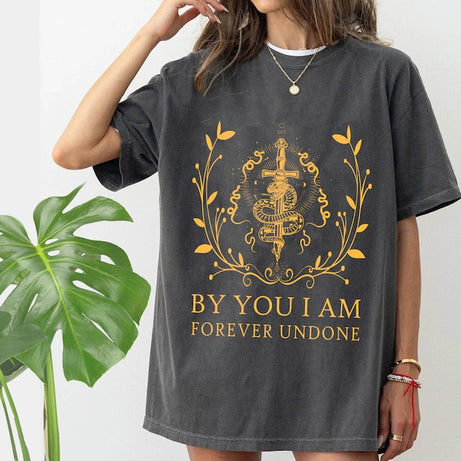 The Cruel Prince Quote Comfort Color shirt, Black Elfhame Shirt, Holly Black Shirt