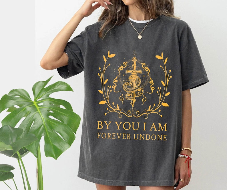 The Cruel Prince Quote Comfort Color shirt, Black Elfhame Shirt, Holly Black Shirt