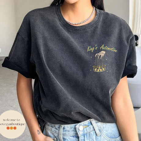 Ravenhood Series Comfort colors shirt, King Automotive, Ravenhood Wing, Rainy Days Quote, Cozy Bookish shirt