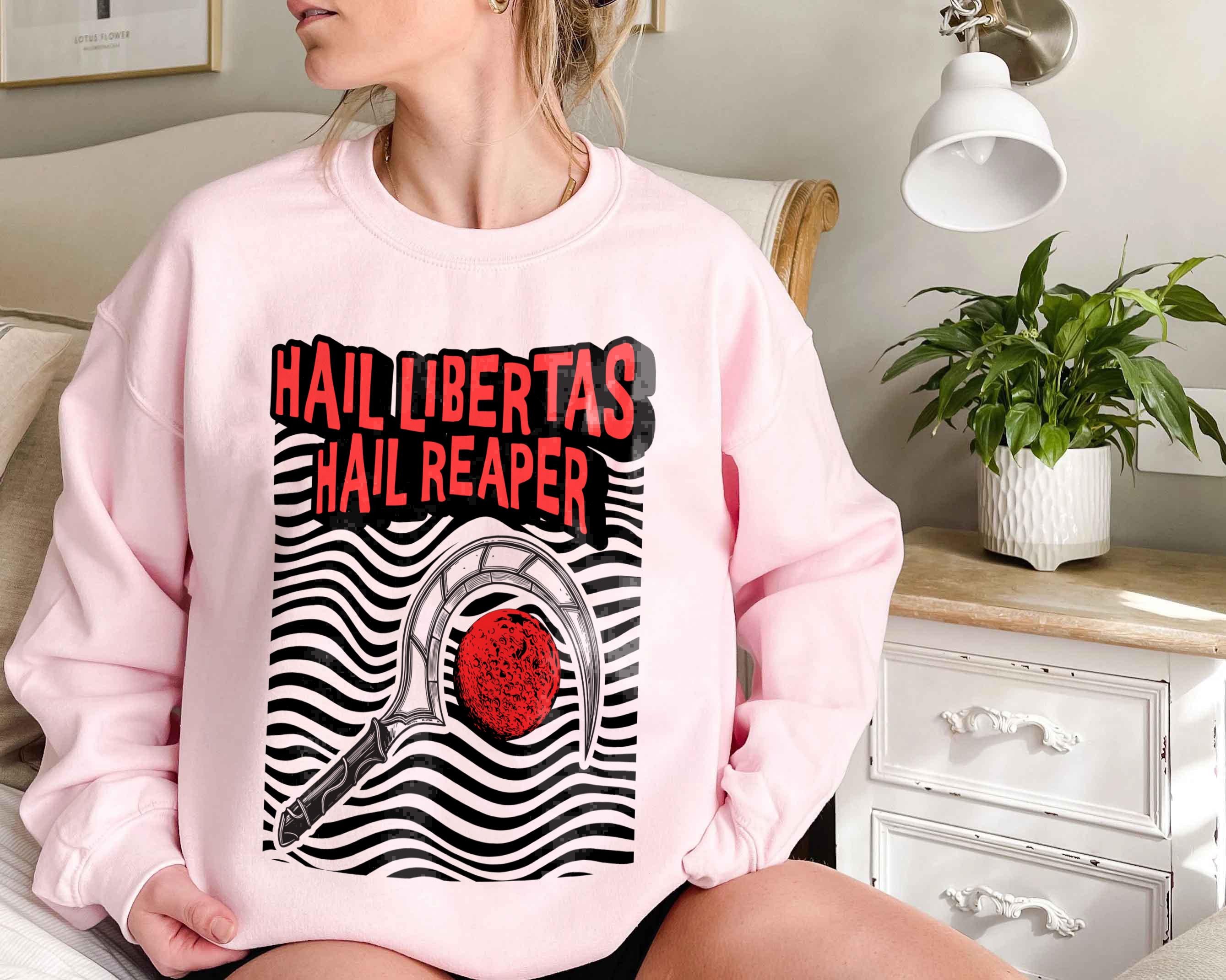 Red Rising Hoodie, Hail Libertas Hail Reaper, Vintage Shirt