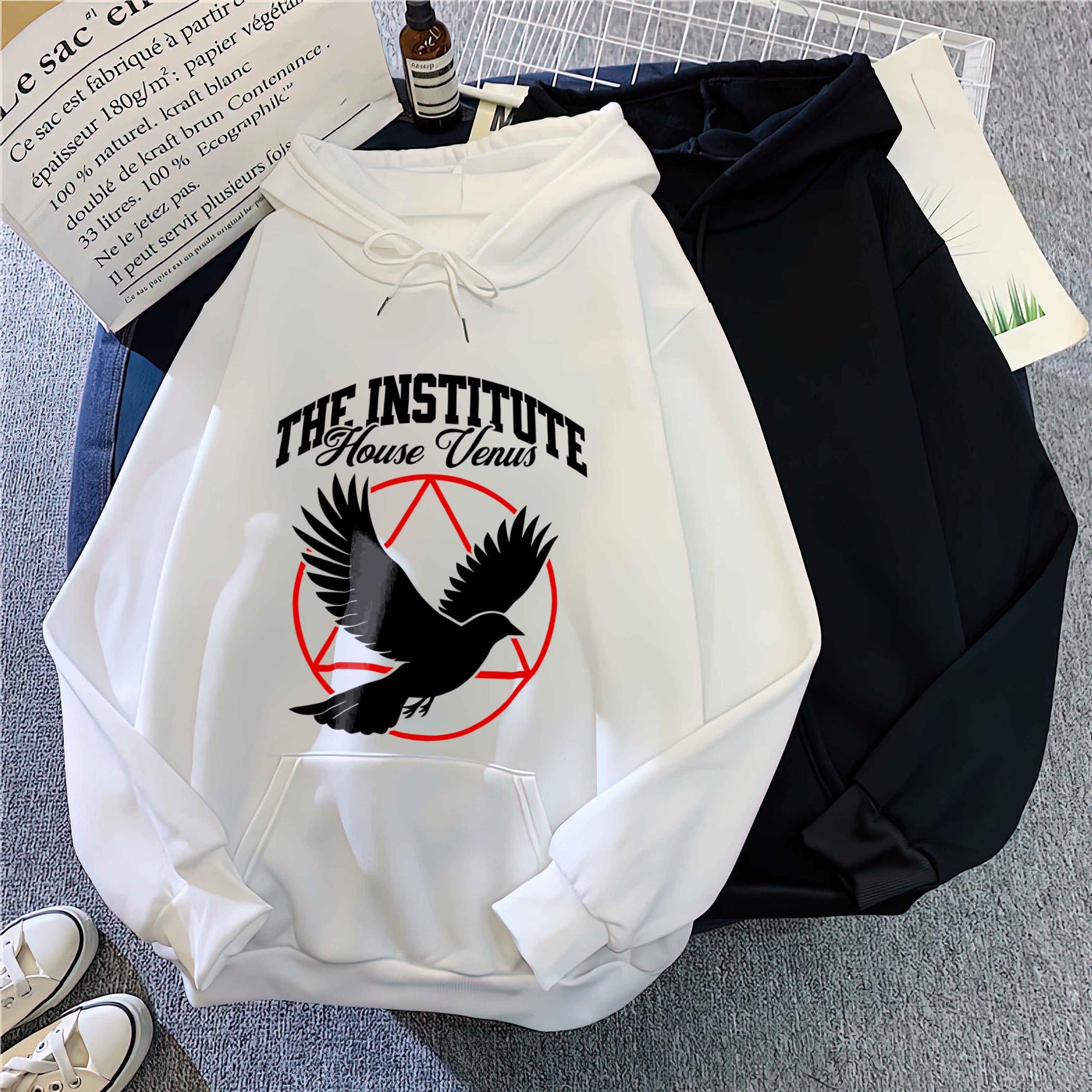Red Rising Hoodie, the Institute, House Venus, Howler Shirt, Sevro, Omnis Vir Lupus,
